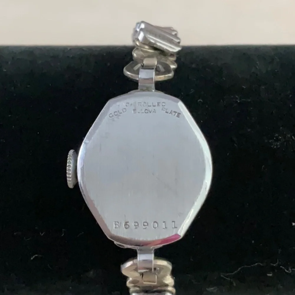 Bulova Watch 10K Gold La Petite Vintage Women Art Deco 1940s For Repair Or Parts